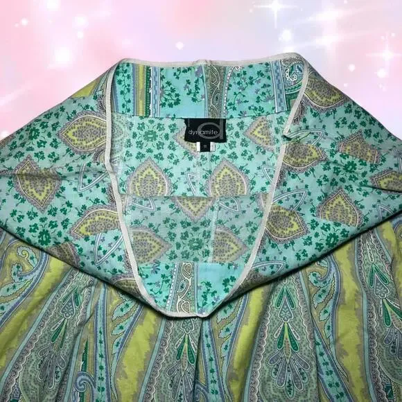 Y2K Style Mixed Pattern Skirt By Dynamite - Picture 5 of 5